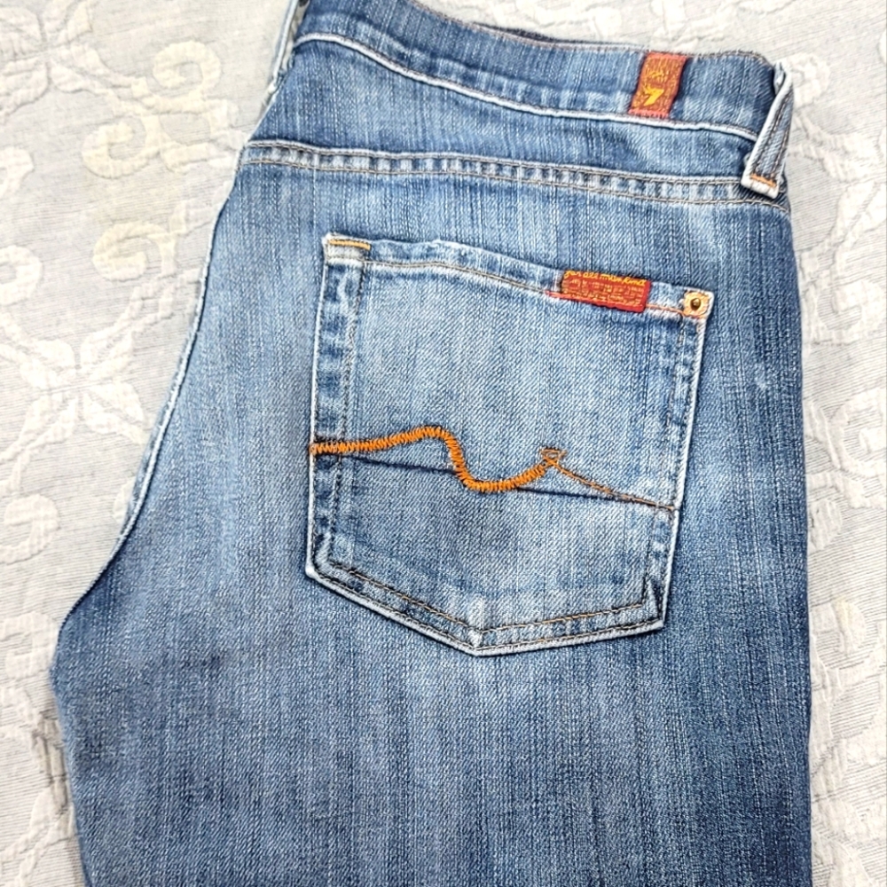 7 for all Mankind Women's Bootcut Denim Jeans Size 28
